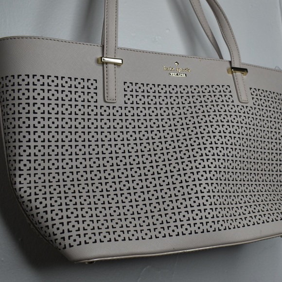 Kate spade laser dot cut tote - Picture 3 of 5